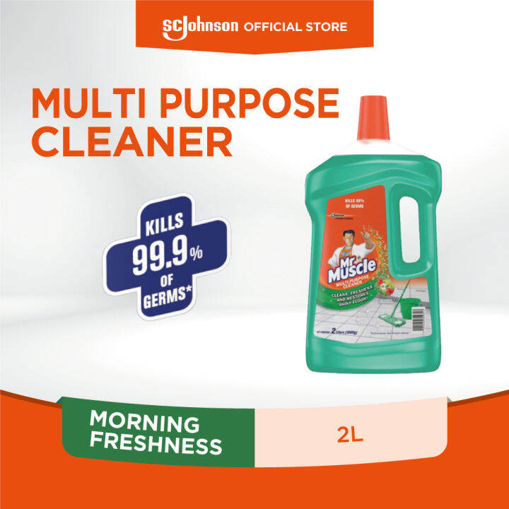 Mr Muscle Multi-Purpose Floor Cleaner APC Morning Freshness 2L | Lazada