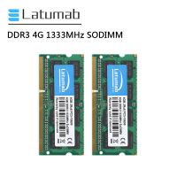 Latumab DDR3 RAM 8GB (2X4GB) 1333Mhzหน่วยความจำแล็ปท็อปPC3-10600 SODIMMหน่วยความจำ204Pin 1.5V RAM DDR3 Notebook Memory Module