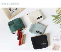 ?Dompet Koin เรียบง่ายแบบเกาหลีสีทึบขนาดเล็กมากสำหรับเด็กผู้หญิงกระเป๋าเหรียญสดขนาดเล็กสำหรับนักเรียนแบบพกพากระเป๋าใส่บัตรแท้กระเป๋าลิปสติก