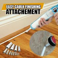 ✉❈☽ 5-35Mm Silicone Caulk Nozzle Applicator Caulking Finisher Glue Sealant Stainless Steel Finishing Tool Kitchen Bathroom Sink