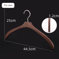 Wooden Coat Hanger Luxury Suit Hangers For Clothes Closet Wardrobe Organizer Wide Shoulder Suit Hanger Cabides Para Roupa