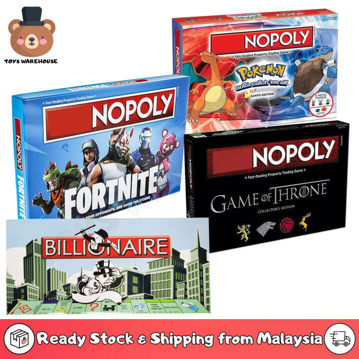 ️Fast Shipping ️ Billionaire Board Game Family Party Game Lazada
