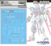 RG38[DL] สติ๊กเกอร์สไลเดอร์น้ำสำหรับติด ZGMF-X56S 1/144 RG Force Impulse Gundam