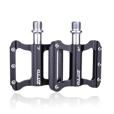 ZTTO Road Bike Ultralight Flat Pedal Aluminum Alloy Bicycle Bearings Anti-Slip Folding Pedals Cycling JT06