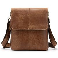 MVA Mens Shoulder Bag for Men Designer Bags Mens Genuine Leather Male Messenger Crossbody Bags Over The Shoulder Handbags 8006