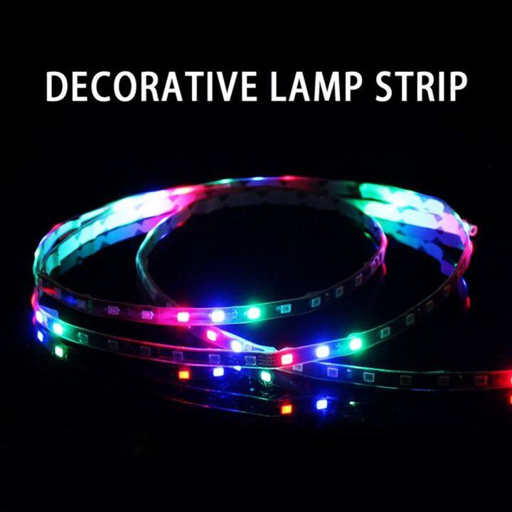 45cm-led-strip-light-smd-3528-flexible-tape-rope-stripe-ray-tape-lamp-car-interior-atmosphere-lights-12v-lighting-car-door-light