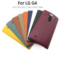 สำหรับ LG G4แบตเตอรี่ด้านหลังครอบคลุมกรณีที่อยู่อาศัยประตู + NFC สำหรับ LG G4 H815 H810 H811 LS991 US991 VS986เคส + โลโก้