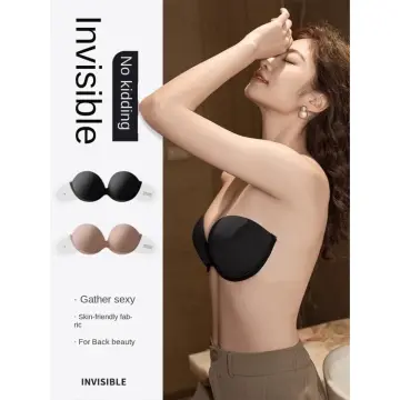 Women Abcd Cup Strapless Bra for Evening Dresses Push up Invisible Bra -  China Invisible Bra and Adhesive Bra price