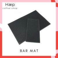 แผ่นยางกันลื่น แผ่นยางรองแก้ว ทนความร้อน สำหรับบาร์กาแฟ Bar Mat