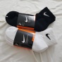 Combo 2 Pack 3 đôi tất thể thao Nike cổ thấp  1 Pack trắng, 1 Pack đen thumbnail