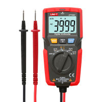 【HOT SALE】 Hashair Mart 【สหรัฐอเมริกา Stock 】 UNI-T UT125C Mini Digital Multimeter เครื่องทดสอบอุณหภูมิตัวต้านทานความถี่ Diode NCV Test จอแสดงผลแรงดันไฟฟ้าต่ำ