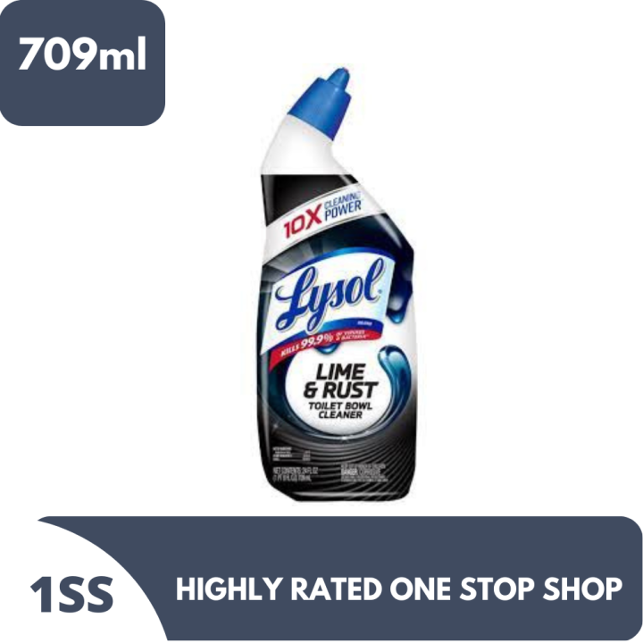 Lysol Lime And Rust Toilet Bowl Cleaner 709ml Lazada Ph 2019