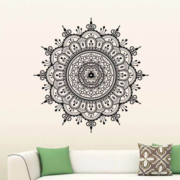 Wall Painting Template.）30 * 30cm DIY stencils painting mandala pattern