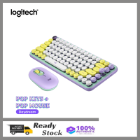 Logitech PoP Wireless Mouse and Pop Keys Mechanical Keyboard Multi-Device - Daydream