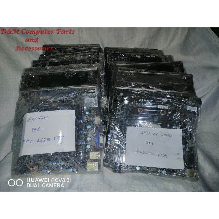 USED ASSORTED BRAND ASERIES BUNDLE ( MOTHERBOARD PROCESSOR HSF ) Lazada PH
