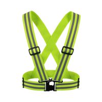 Reflective Tape Safety Riding Traffic Hi Vis Vest High Visibility Vest 1pc