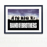 Band of Brothers Poster (2001) miniseries จากหนังสือ Band of Brothers by Stephen E. Ambrose ภาพขนาด 13x19 นิ้ว