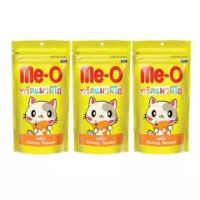 Me-o (Meo) Cat Treat Shrimp Flavor (3 Units) ขนมแมว มีโอ รสกุ้ง (3 ห่อ)