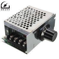 【CW】 4000W 220V SCR Voltage Regulator Dimmer Electric Motor Speed Controller NEW Electrical Instruments Potentiometers