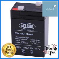 แบตเตอรี่แห้ง DELIGHT 6V 4.5AHDRY CELL BATTERY DELIGHT 6V 4.5AH **ขายดีที่สุด**