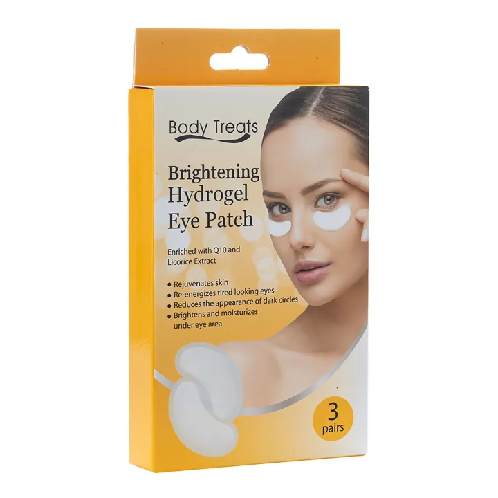 Body treats brightening hydrogel eye patch 3 pairs Lazada PH