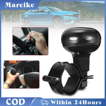 Universal Steering Wheel Knob Spinner Auto Heavy Duty Suicide Car Black  Handle