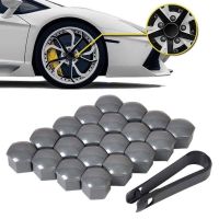 Car 20pcs 17mm19mm21mm Tyre Wheel Hub Covers Protection Caps Wheel Nuts Covers Nut Caps Hub Screw Protector Dust Proof Bolt