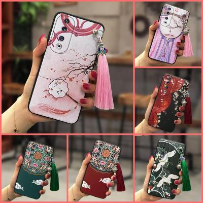 tassel Anti-knock Phone Case For Huawei Honor90 Pro Dirt-resistant Chinese Style Durable Shockproof New Arrival Lanyard