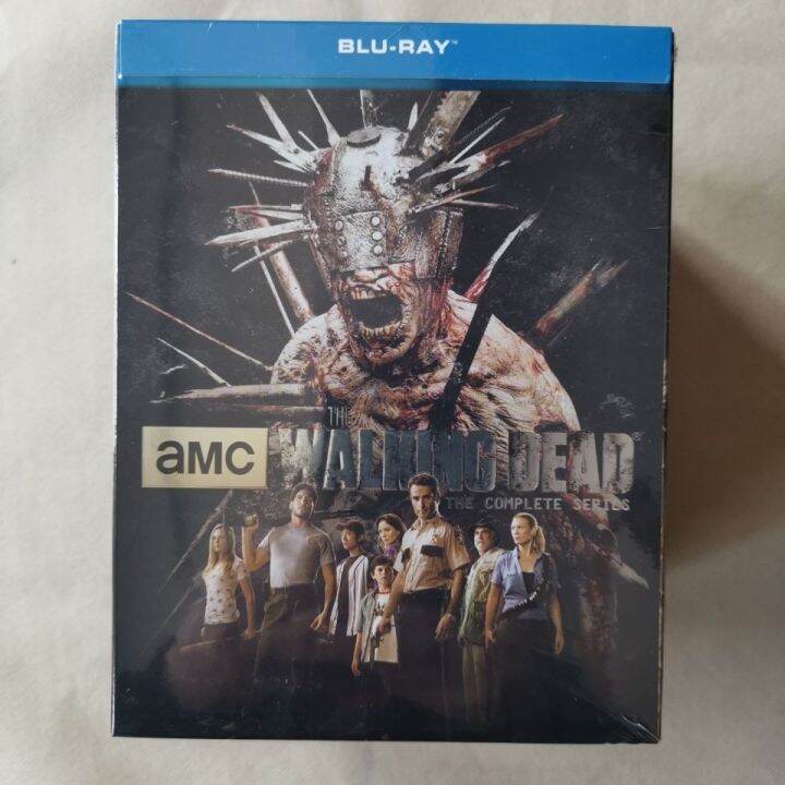 Walking dead season 110 full version Chinese subtitles 40 discs Blu