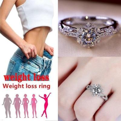 Fashion Rings for Women Moissanite Ring Wedding Gifts Micro Magnetic Slimming Ring Weight Loss Ring Designer Jewelry Anillos