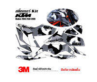 สติ๊กเกอร์ KTM Duke 200 250 390 ลาย Camo  (แจ้งรุ่นรถในแชท)