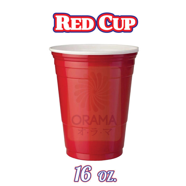 orama-red-cup-แก้วเรดคัพ-แก้วปาร์ตี้สีแดงเรดคัพ-แก้วพลาสติกสีแดง-แก้วปาร์ตี้-แก้วแดง-แก้ว-red-cup-party-16oz