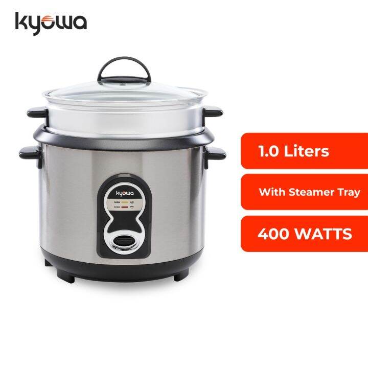 Real Comq Kyowa Rice Cooker with Steamer 1.0L KW2042 Lazada PH