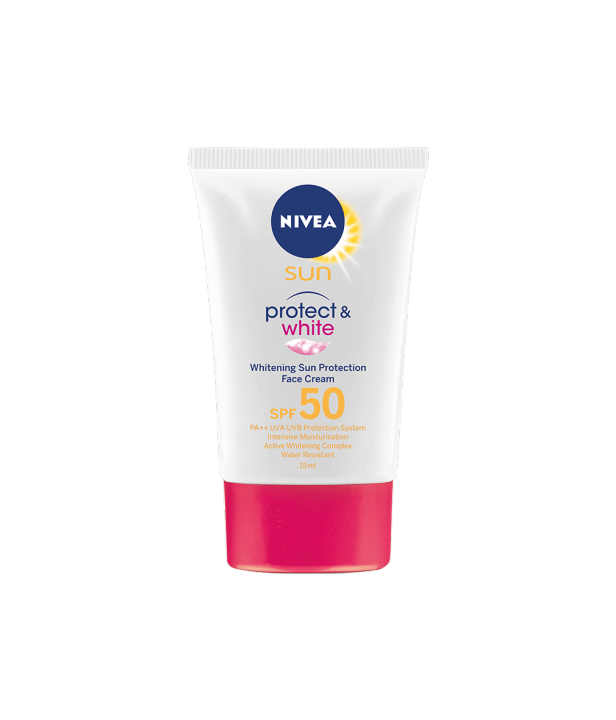 NIVEA Sun Protect & White Whitening Sun Protection Face Cream SPF50, 50ml Lazada PH
