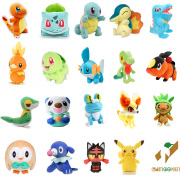 Gấu bông pokemon, thú bông pokemon tuyển tập các phần 15-25cm