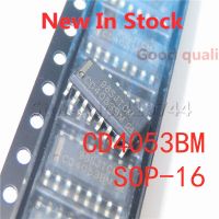 10PCS/LOT CD4053 CD4053BM SMD SOP-16 HCF4053BT Three groups of two analog switches In Stock NEW original IC