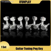 ∋☈◕ 1Set FD Guitar Tuning Pegs Key Tuner Machine Head for Acoustic Electric Guitar Guitarra Violao Accessories Sealed Peg with Logo