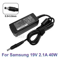 19V 2.1A 40W 5.5x3.0mm AC Power Adapter Laptop Charger For Samsung N130 N140 N150 N210 N220 N510 NP-N110 NP-N130 NP-N140 NP-N150