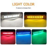 1ชิ้น ไฟติดข้างรถ DC 24V 9 led สําหรับรถยนต์รถบรรทุกรถพ่วงไฟด้านข้างไฟแถบ LED สีแดง สีเหลือง สีขาว สีฟ้า สีเขียว