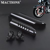 Motorcycle Lower Fork Leg Cover Guard Deflector Shield Protector For Harley Touring Street Road Glide Road King FLHR CVO FLHXSE