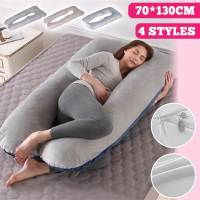 PLW หมอนรองครรภ์ Pregnancy Pillow Sleeping Support Pillow for Pregnant Women Bedding Full Body U-Shape Cushion Multifunctional Maternity  หมอนคนท้อง หมอนข้างคนท้อง