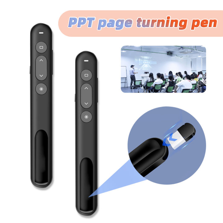 Wireless Presenter Remote 2.4GHz USB Presentation Remote Control PowerPoint Presentation Clicker