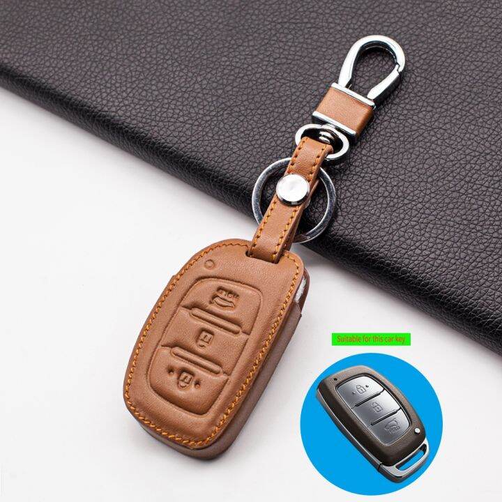 soft-texture-leather-car-key-key-case-cover-for-hyundai-i10-i20-i30-hb20-ix25-ix35-ix45-3-buttons-remote-control