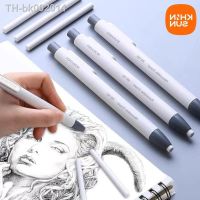 ㍿卍☞ KHINSUN Retractable Press Pencil Eraser Artist Drawing Sketch Rubber for Kids School Student Eraser Pen With Refill