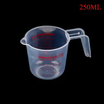 3Pcs Measuring Cups Set Plastic Graduated Measuring Cup Liquid Container  Epoxy Resin Silicone Making Tool Transparent Mixing Cup