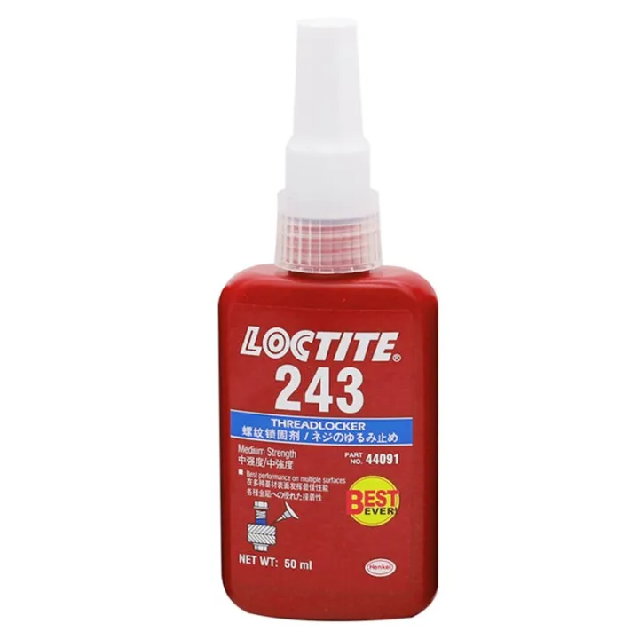 50Ml Loctite Screw Adhesive 243 Super Anaerobic Glue High Strength AntiLoose AntiSlip Seal