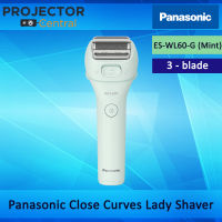 Panasonic Close Curves Ladies Shaver for Women ES-WL80-V, Cordless 4-Blade Shaver with Pop-Up Bikini Trimmer, Wet Dry Operation (Purple) or ES-WL60-G (Mint) 3-Blade