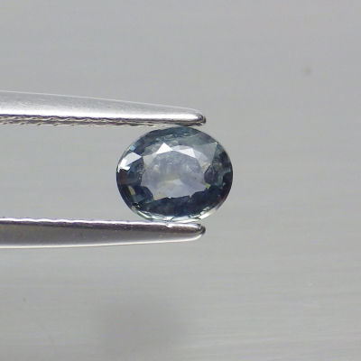 พลอย แซฟไฟร์ ดิบ สด แท้ ธรรมชาติ ( Unheated Natural Sapphire ) หนัก 0.73 กะรัต