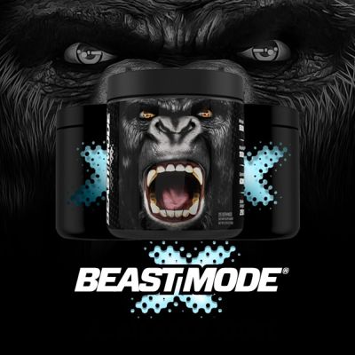 เครื่องดื่มผงสำเร็จรูป ก่อนออกกำลังกาย Beast Mode X