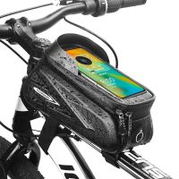 ✺△ front beam includes bike before the cell phone pocket bikes hang carry bag waterproof equipment accessories